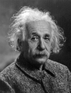 Albert Einstein, a German-American scientist, known for his contributions to physics. Photo O.J. Turner